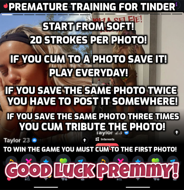 Killing your Endurance Game Tinder edition #4 #21xdRpbW